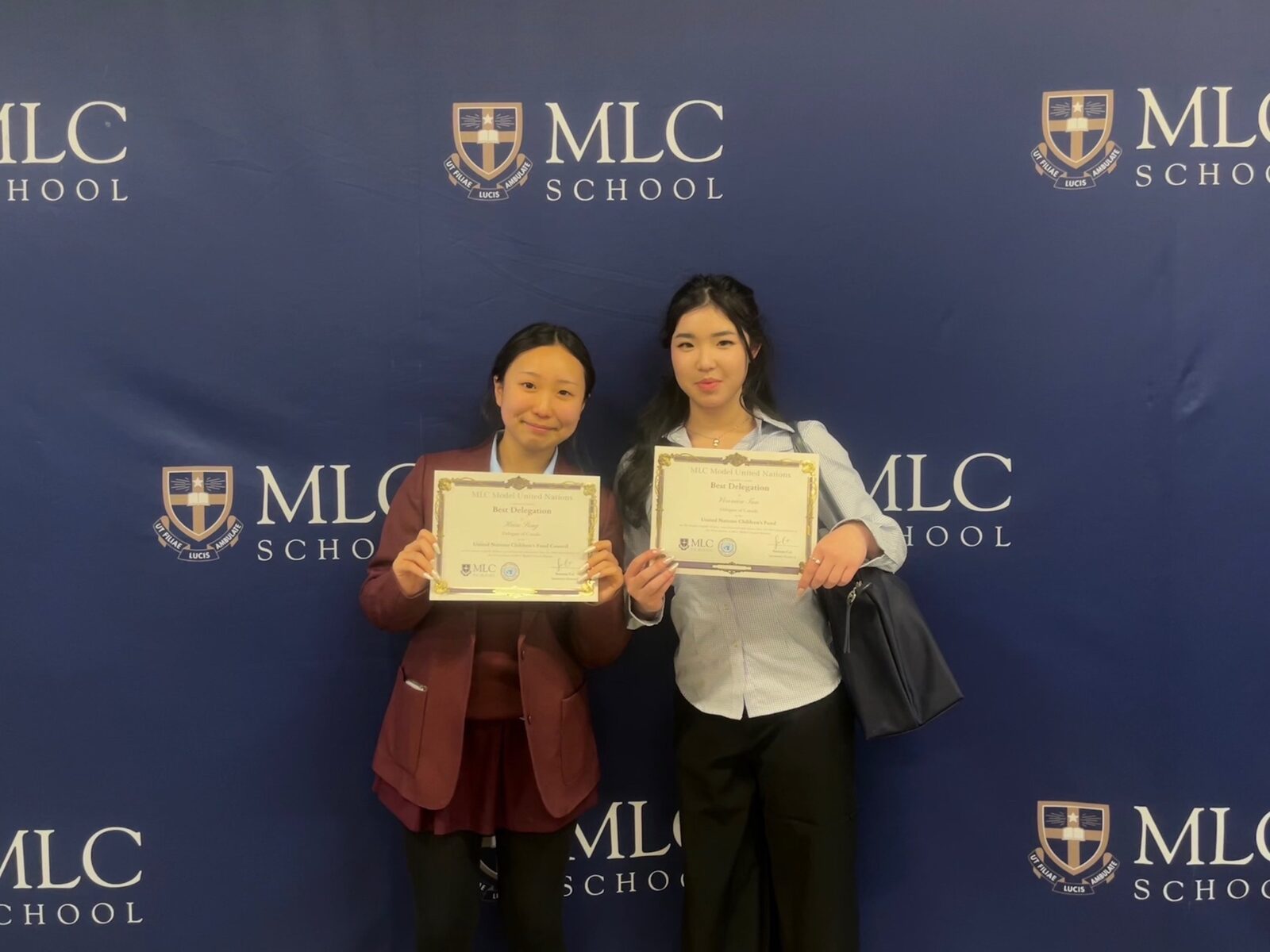 Best Delegation at MLC Model United Nations