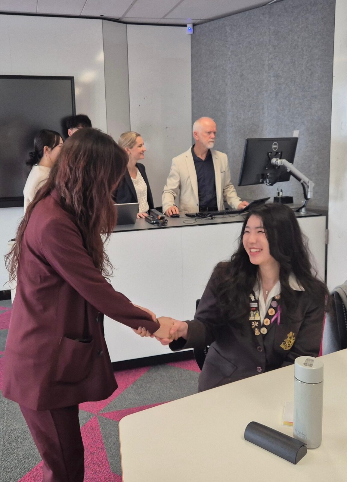 Meeting a mentor